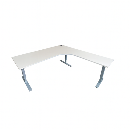 EFG elektrisk hjørneunderstell, grå, 122x34 cm