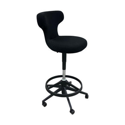 Pivot High Stool fra Vitra, svart