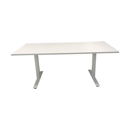 Skrivebord 180x80 cm, helhvit