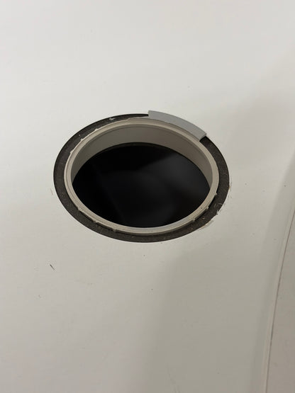 Elektrisk hev/senk skrivebord m/magebue, 180cm