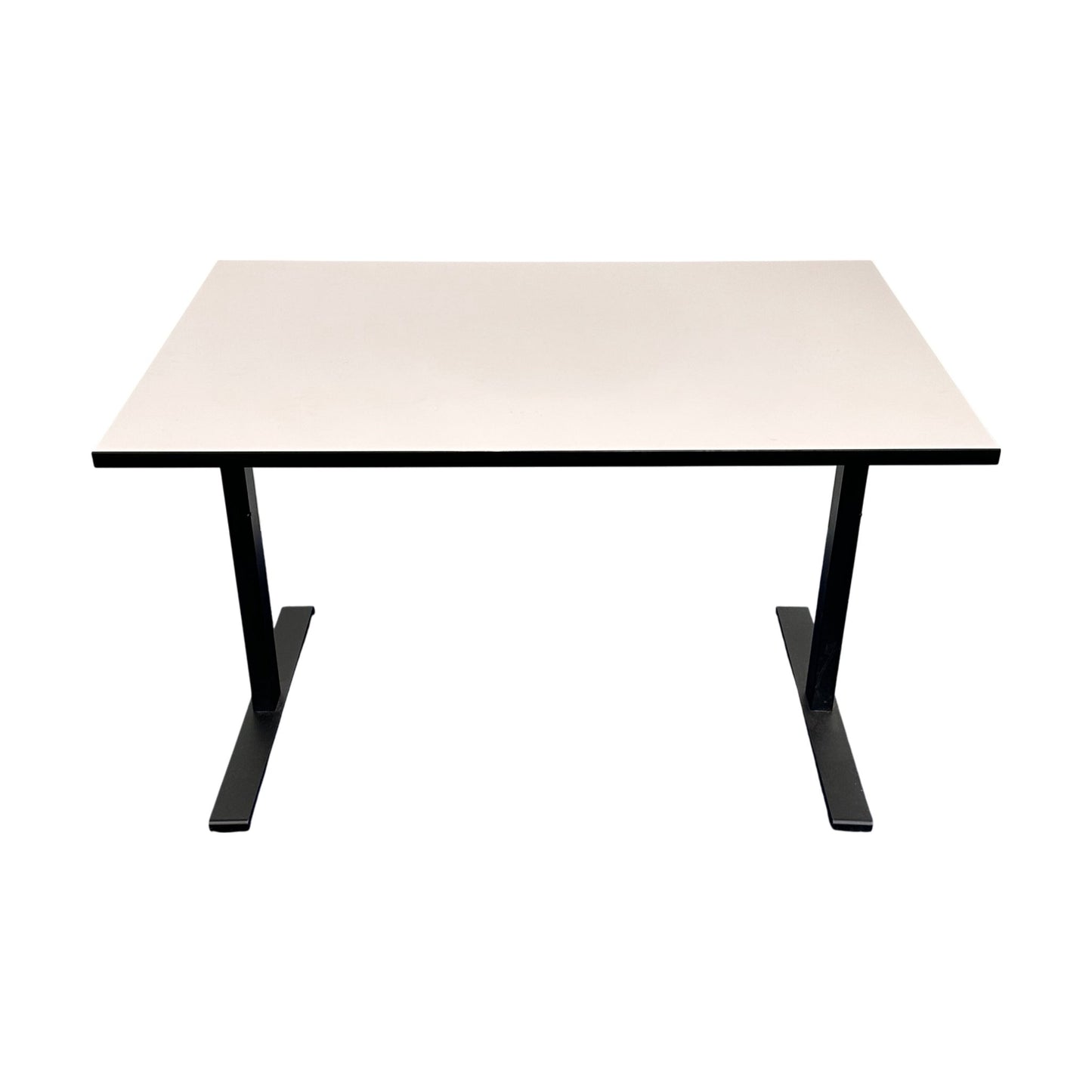 Manuelt hev/senk skrivebord fra Edsbyn, 120x80 cm, hvit