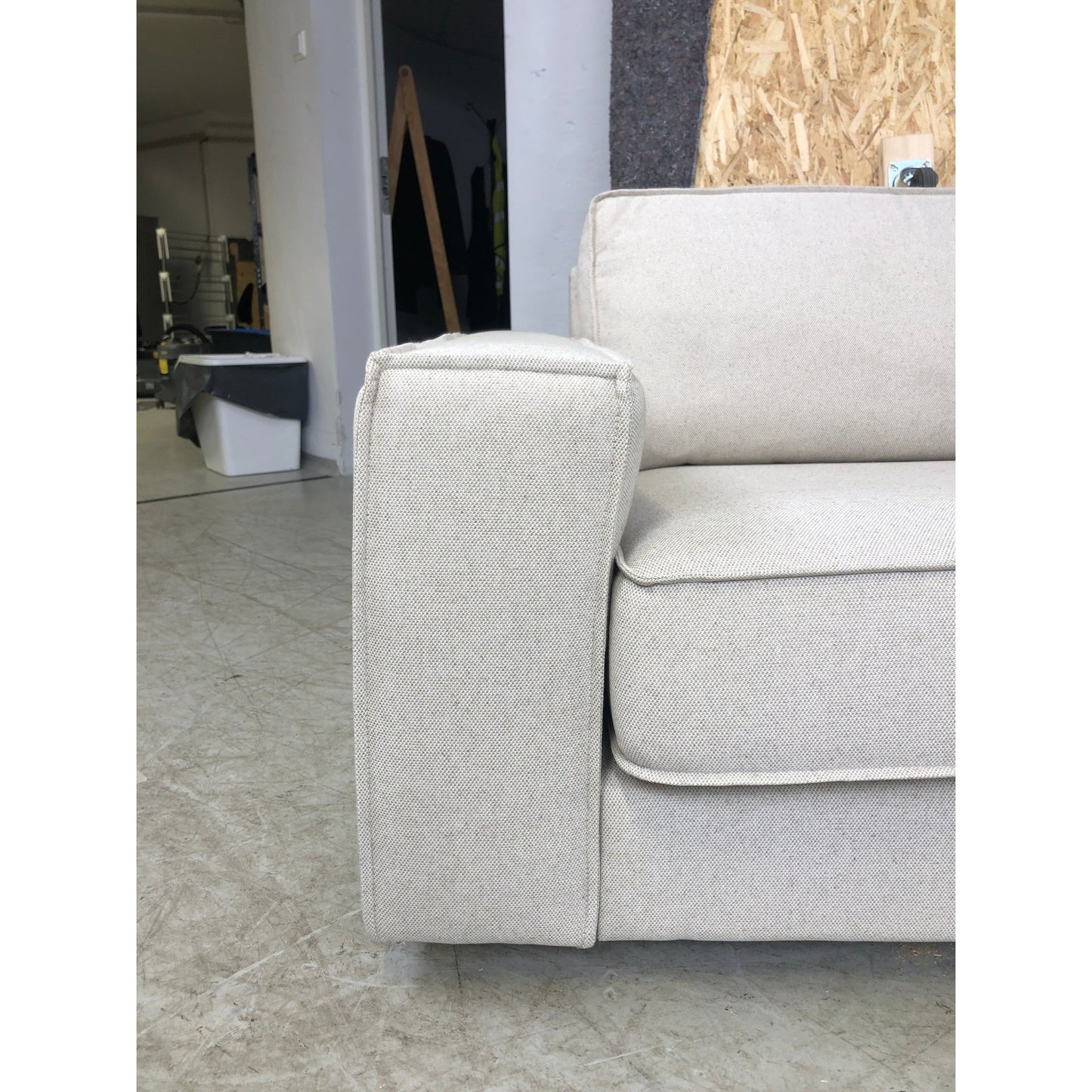 Olivia 3-seter sofa fra Kid, beige