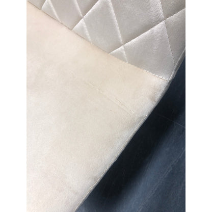 Spisestol fra A-Møbler, 44x39 cm, beige velour