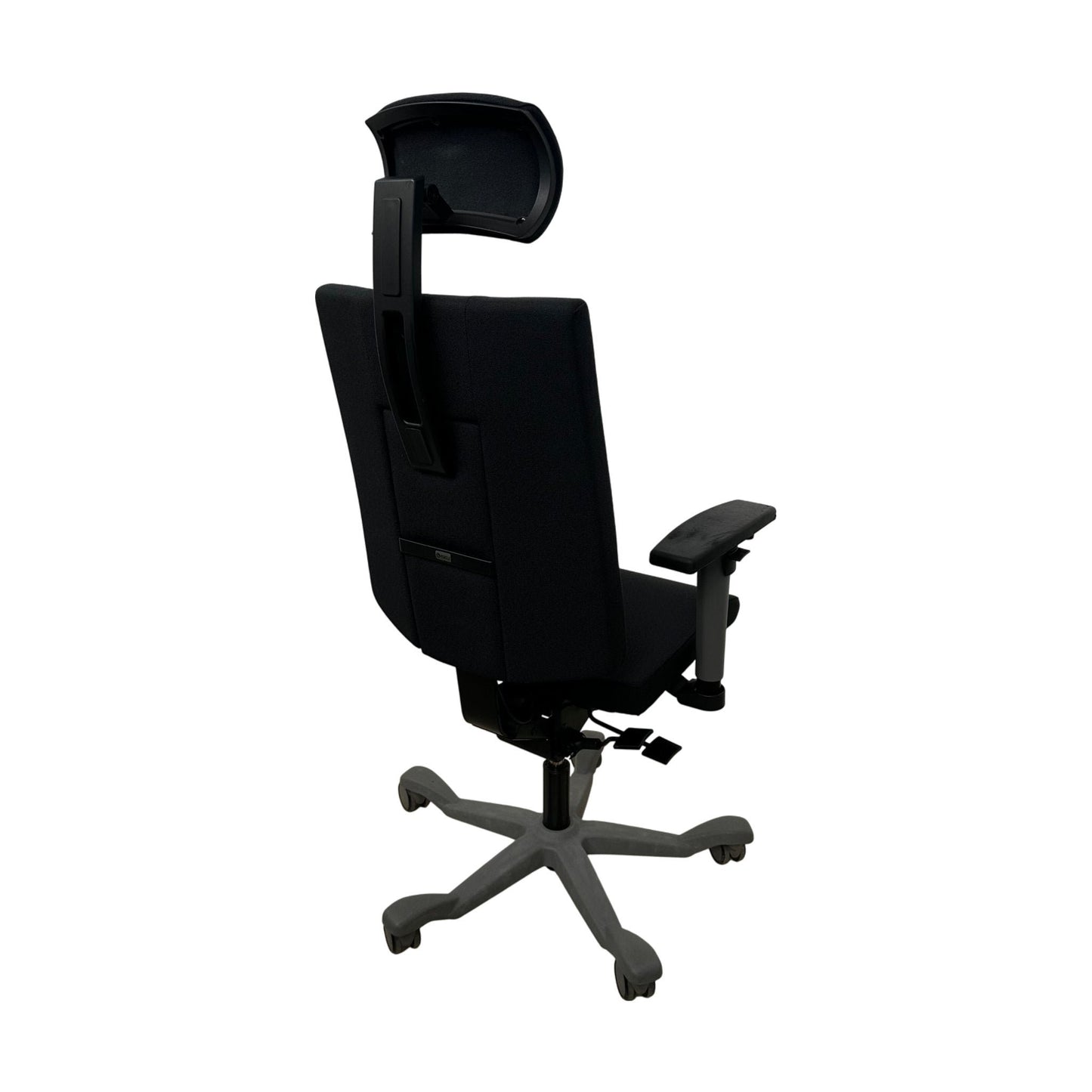 Kontorstol fra ISKU, Slim, svart