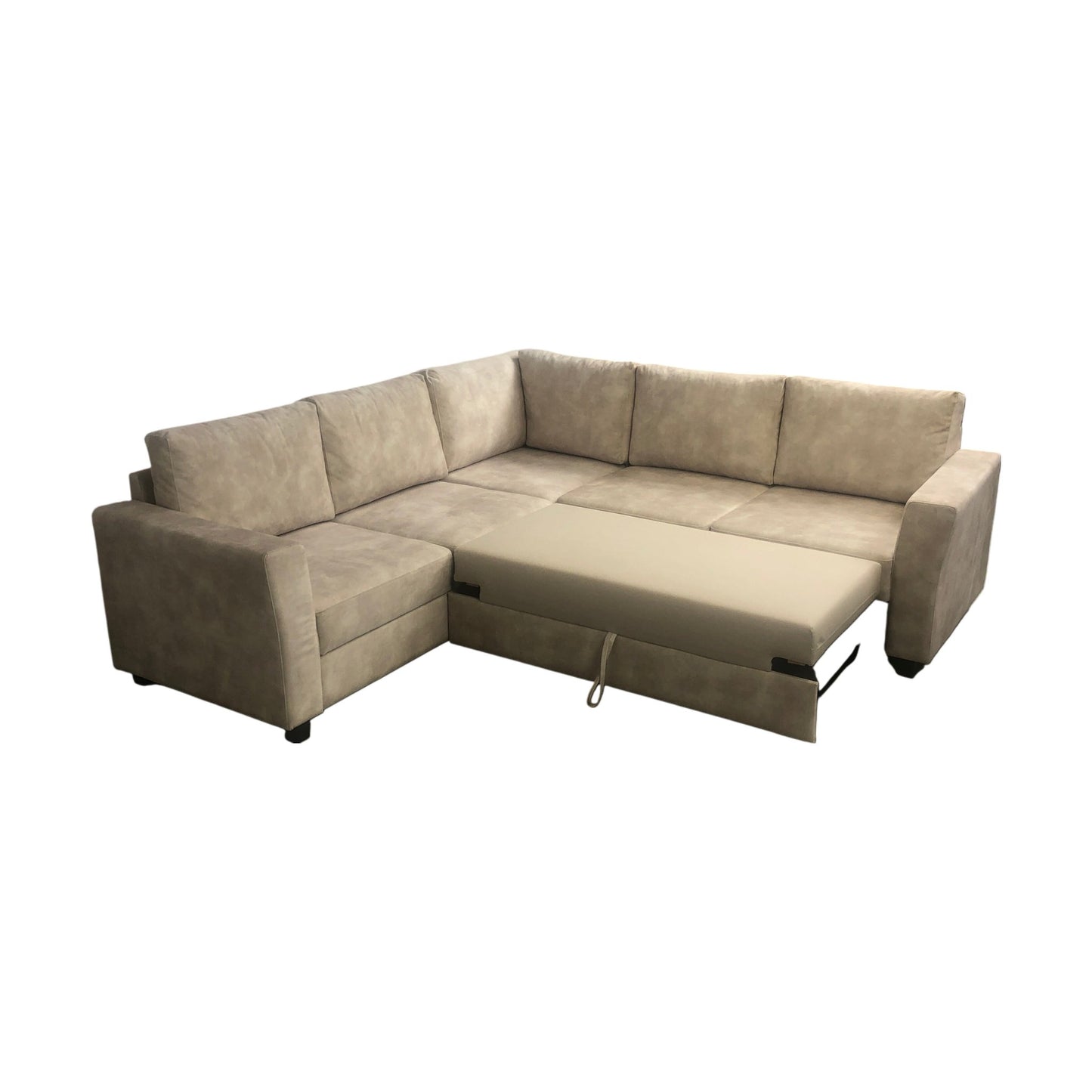 Fakta Sovesofa, tekstil, Boss natur/kremhvit