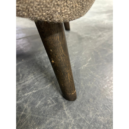 Chico lenestol fra A-Møbler, tekstil, m/krakk