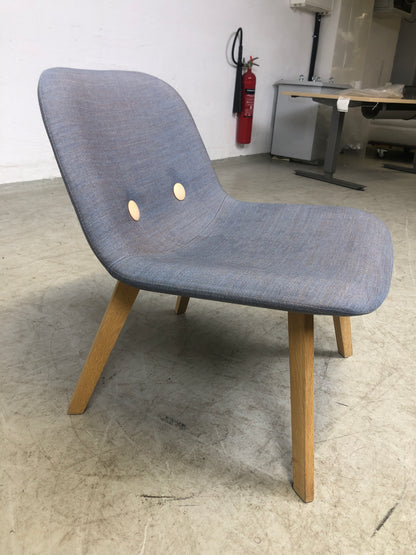 Lorenzen lenestol fra Erik Jørgensen, blå