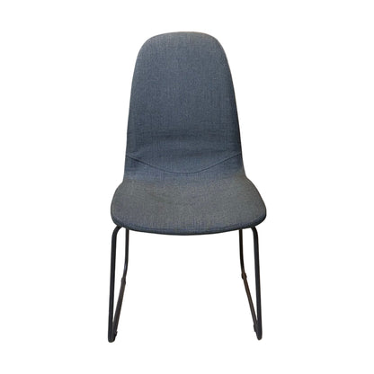 Møtestol i grå/grønn