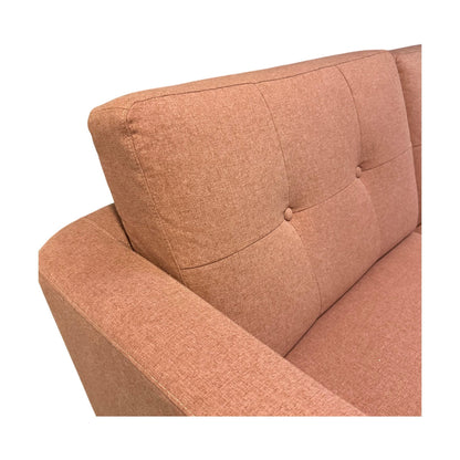 Sofa med sjeselong 3-seter fra SOFACOMPANY, dus rosa, høyre sjeselong