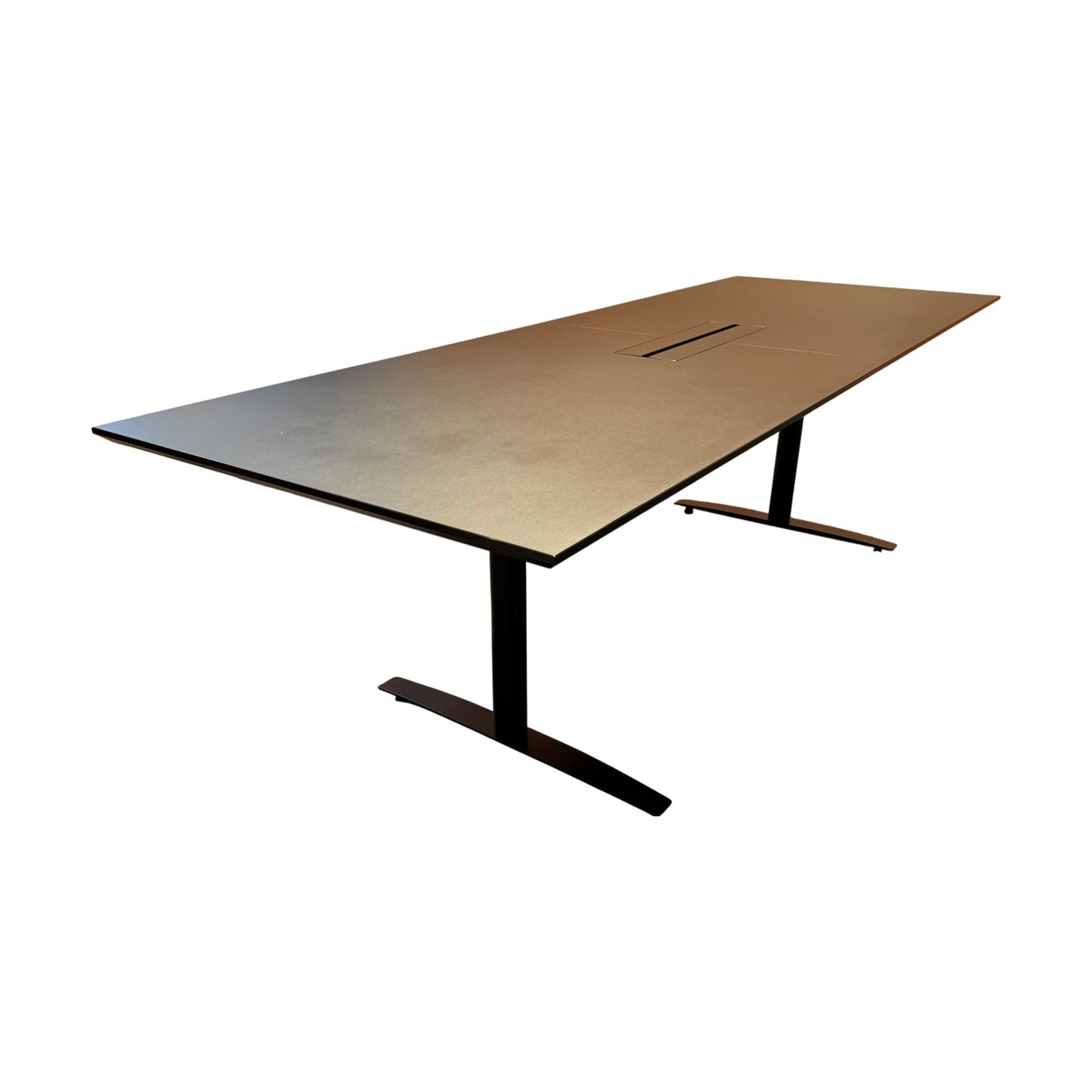 Møtebord m/kabelluke, 250cm