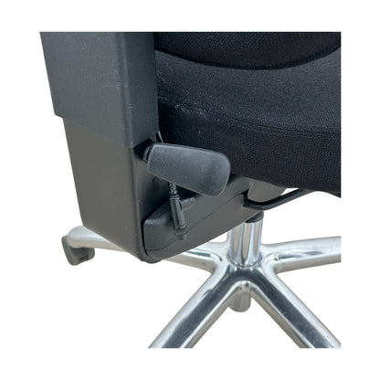 Kontorstol RBM 839 fra RBM, svart stoff