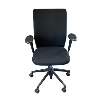Kontorstol Vitra ID trim, svart