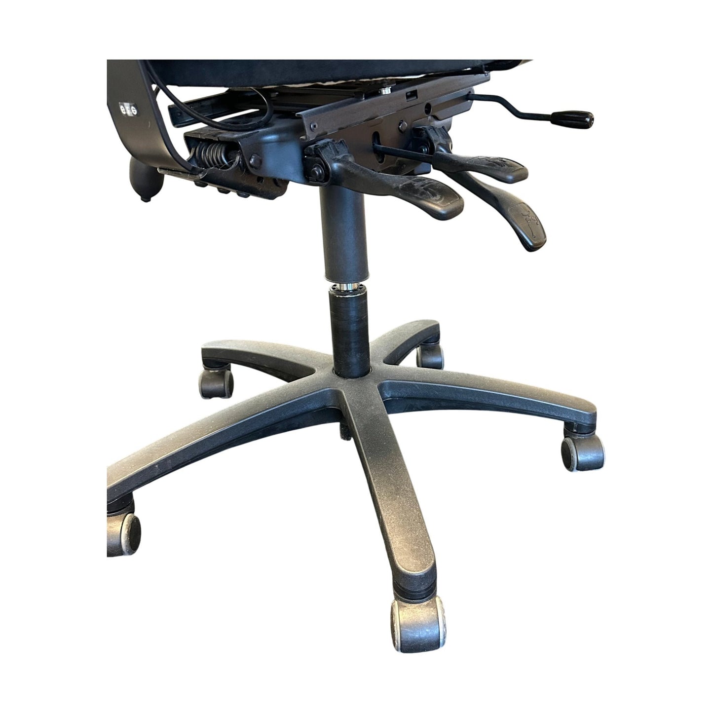 EFG Allegro kontorstol, sort velur