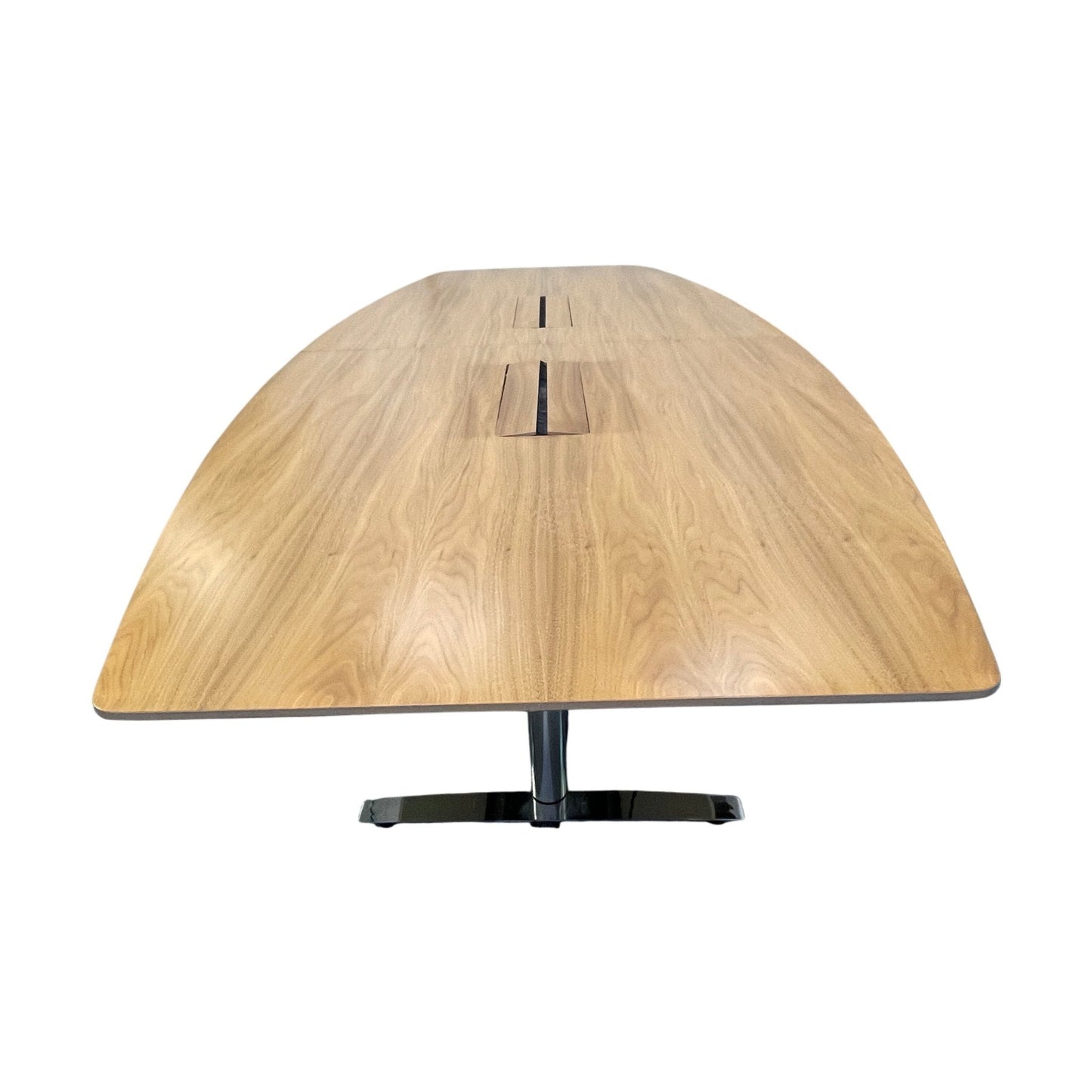 Båtformet møtebord i oljet eik fra Horreds, 280x120 cm