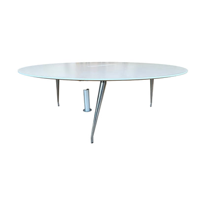 HAY møtebord, hvit laminat, 200x200 cm