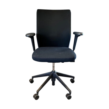 Kontorstol Vitra ID trim, svart
