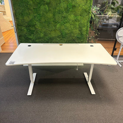 Horreds Henry elektrisk hev/senk skrivebord, 180x90 cm, hvit