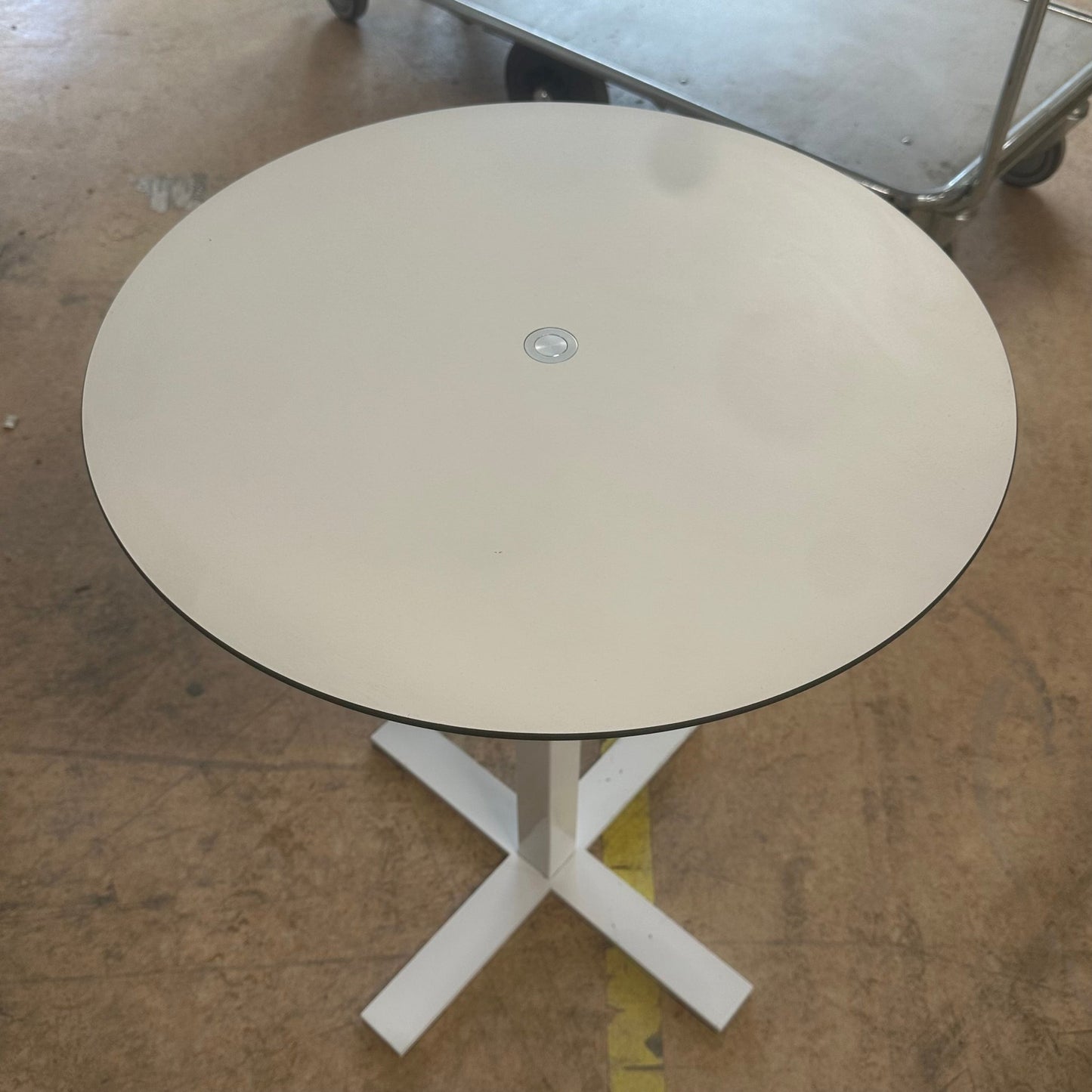 (50x50x62) Swedestyle Pelar loungebord i hvit