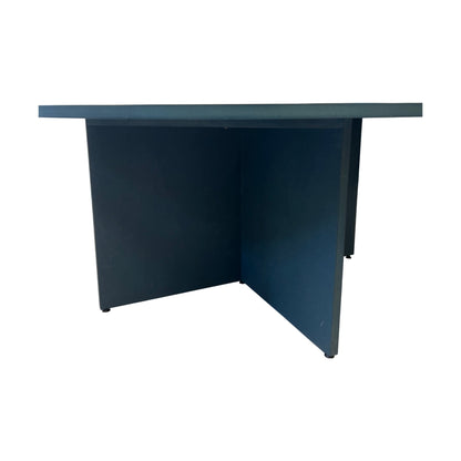 Spesialbygd rundt møtebord i valcromat, Ø160x75 cm