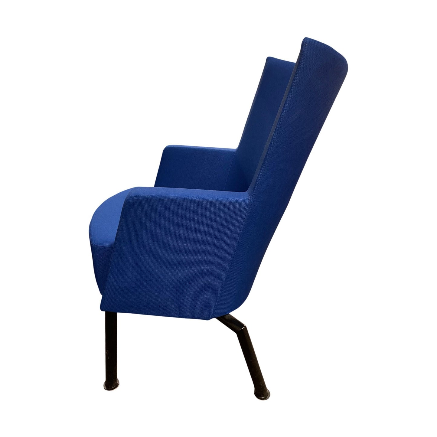 Skandiform lenestol fra Skandiform, blå, høy rygg