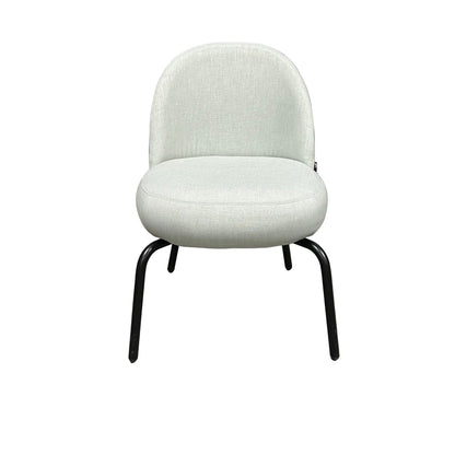 FRIEND lenestol, turkis stoff, svart stativ