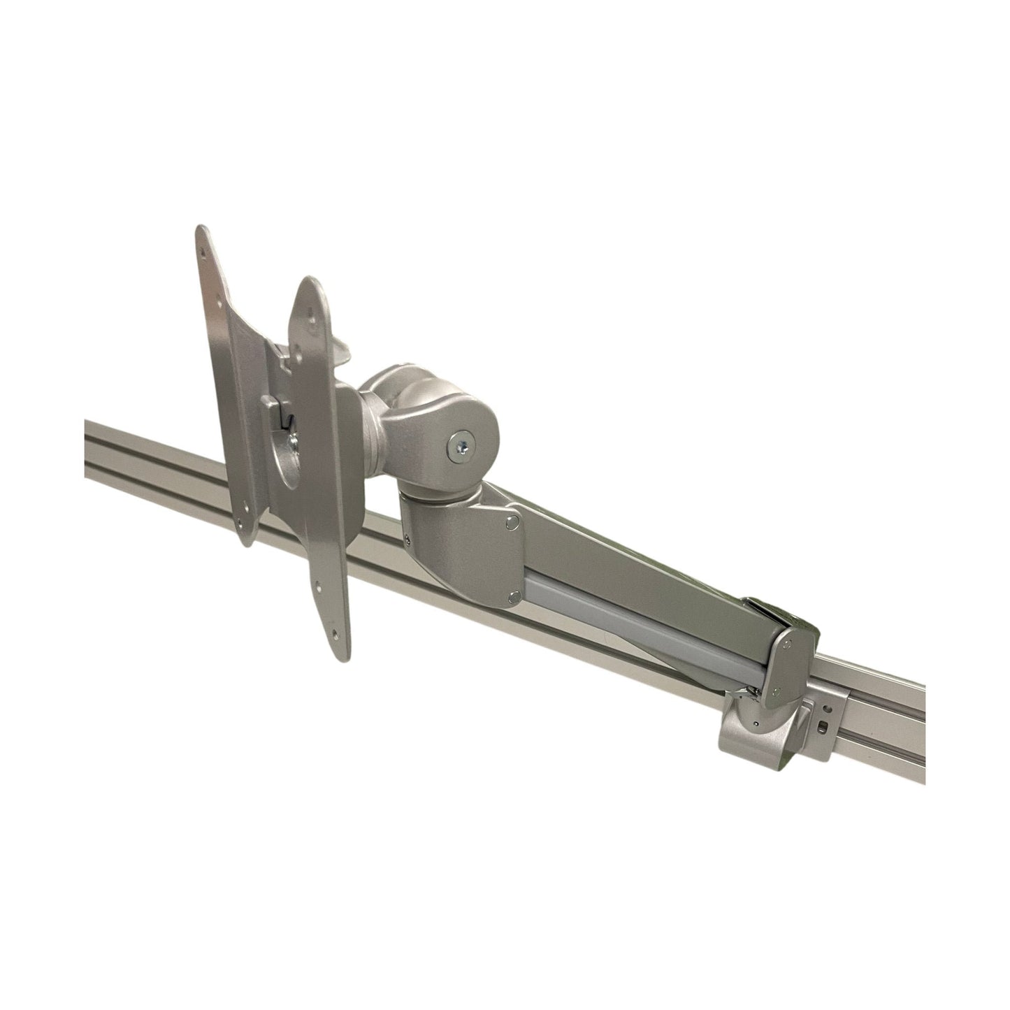 Skjermarm i grå aluminium – 40 cm