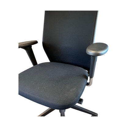 Kontorstol Vitra ID trim, svart