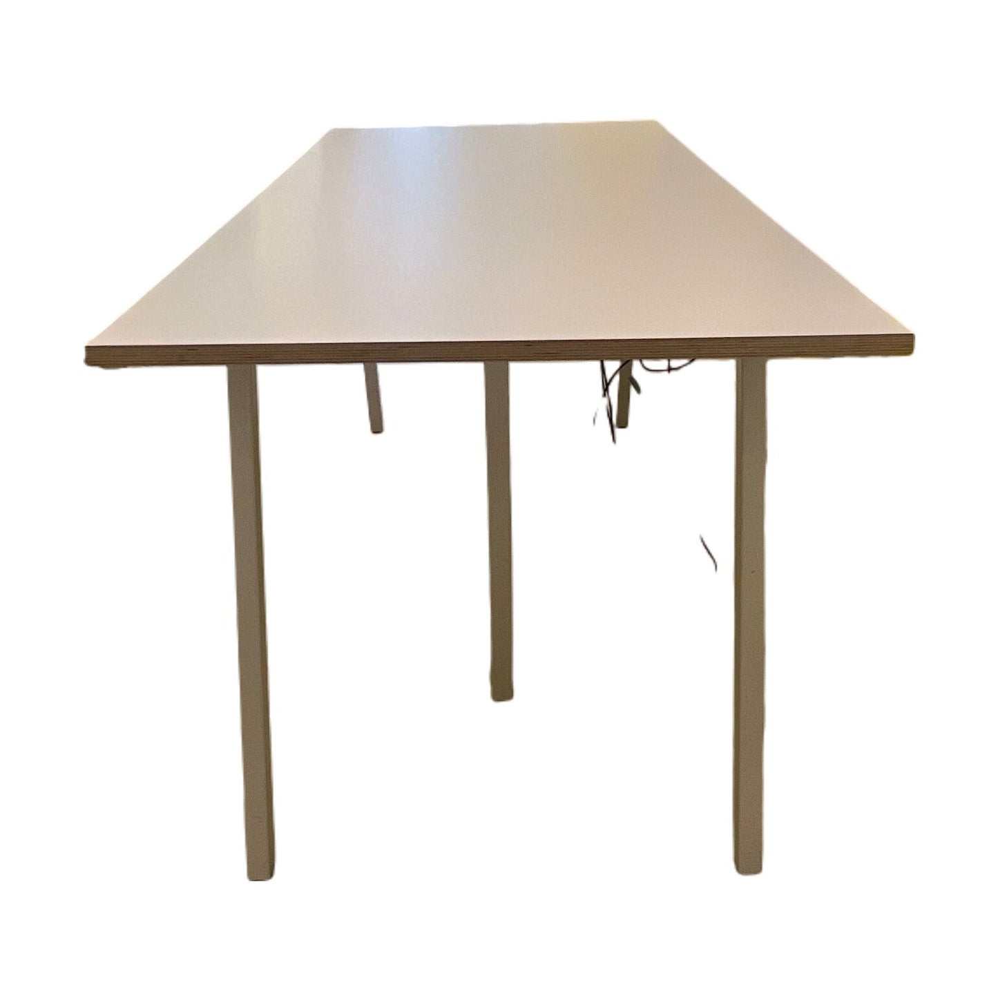 HAY møtebord, 160x80 cm, hvit laminat