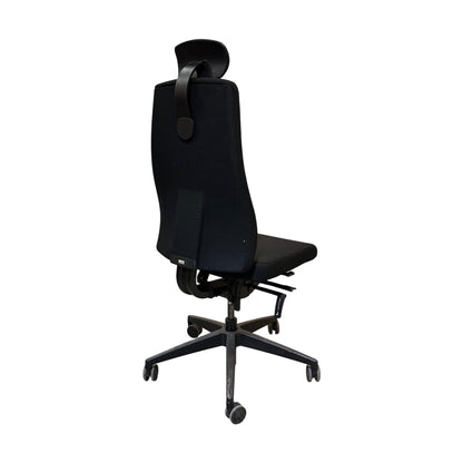 Kontorstol fra Interstuhl, sort stoff