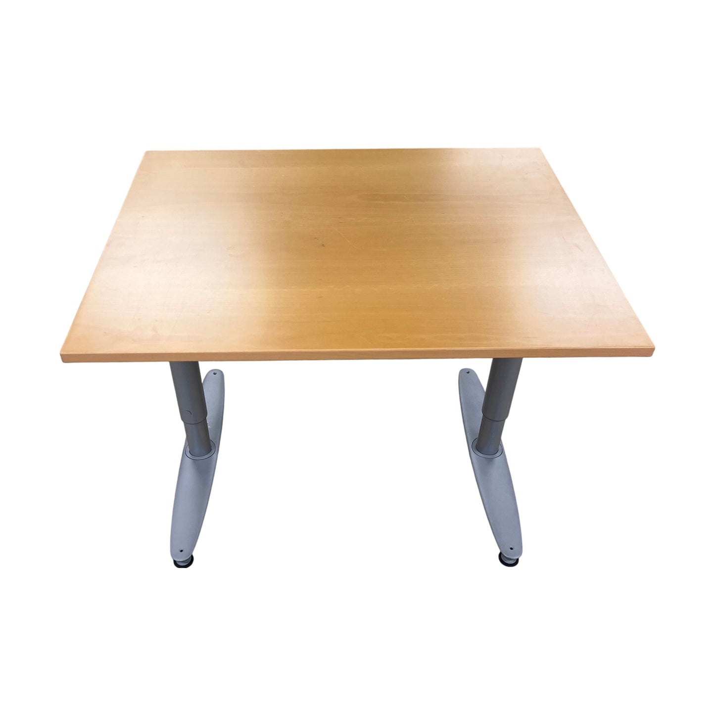 Kinnarps skrivebord fra Kinnarps, trefarget, 100x80 cm