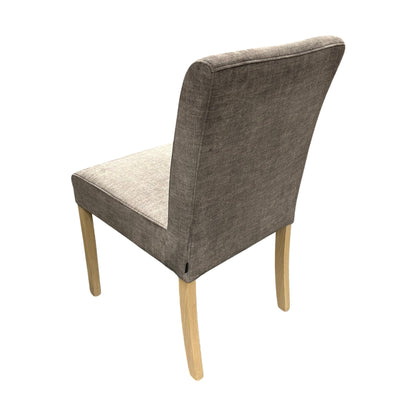 Nova spisestol fra A-Møbler, velour, grå