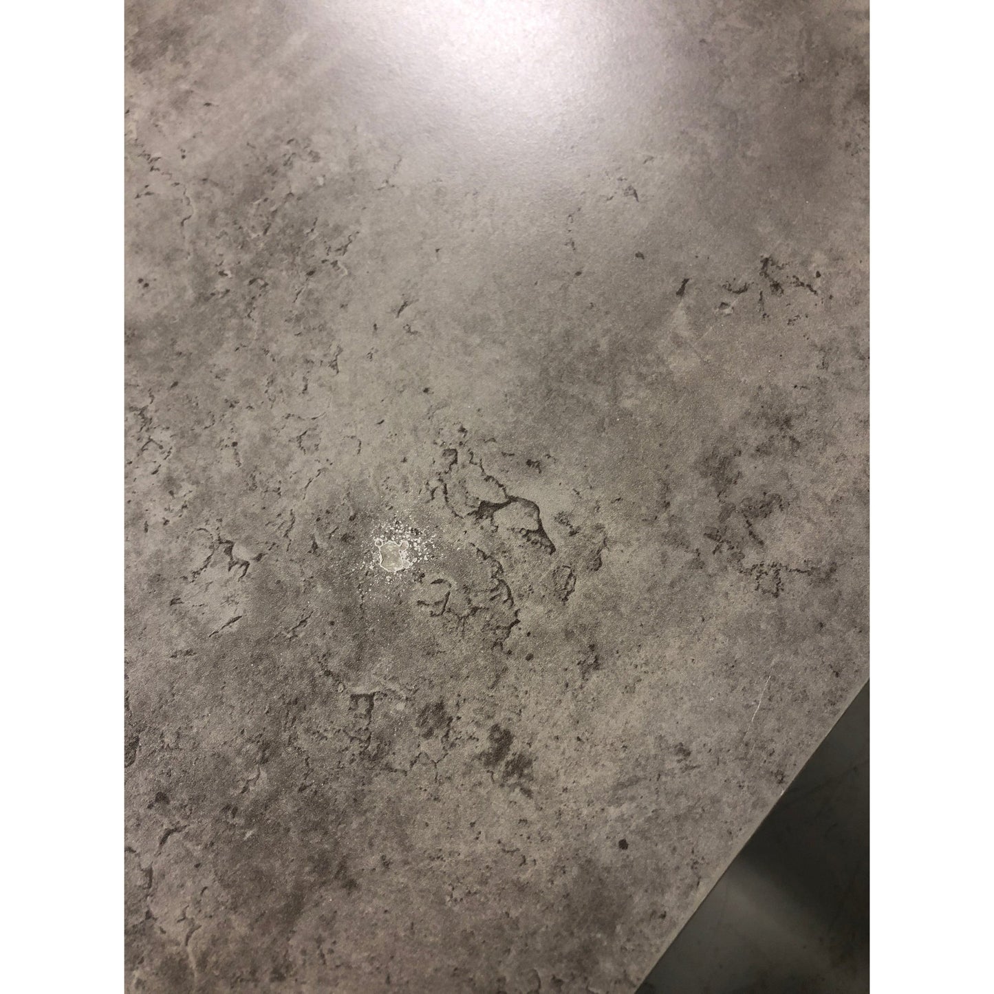 Porto Sofabord fra A-Møbler, 120x80 cm, imitert betong