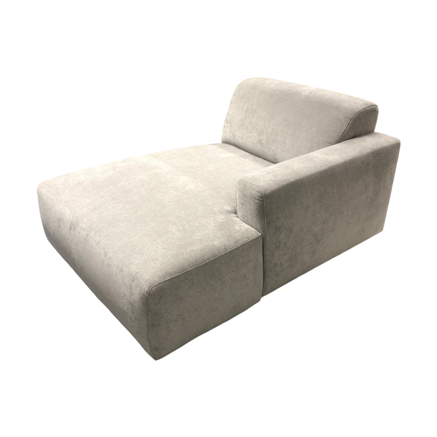 Bellus Olos sjeselongmodul fra A-Møbler, grå, høyre sjeselong