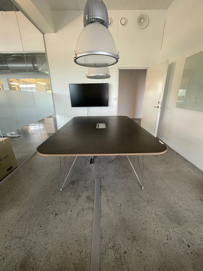 Møtebord fra Hay, sort, 150x220 cm