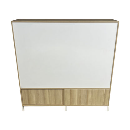 Hylle fra Kinnarps, beige, 160 cm
