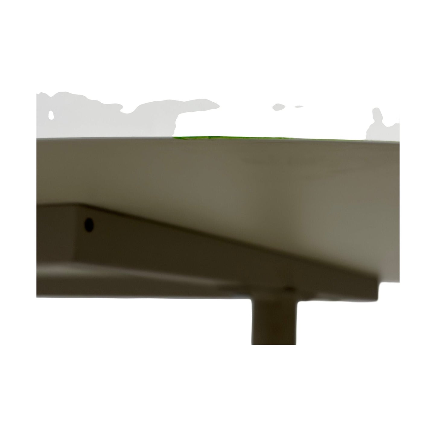 Møtebord fra IKEA, hvit laminat, 183x90 cm