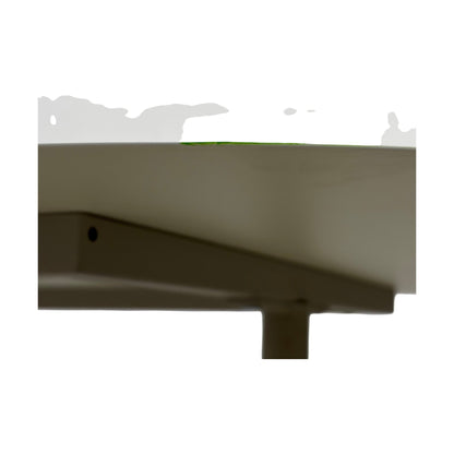 Møtebord fra IKEA, hvit laminat, 183x90 cm