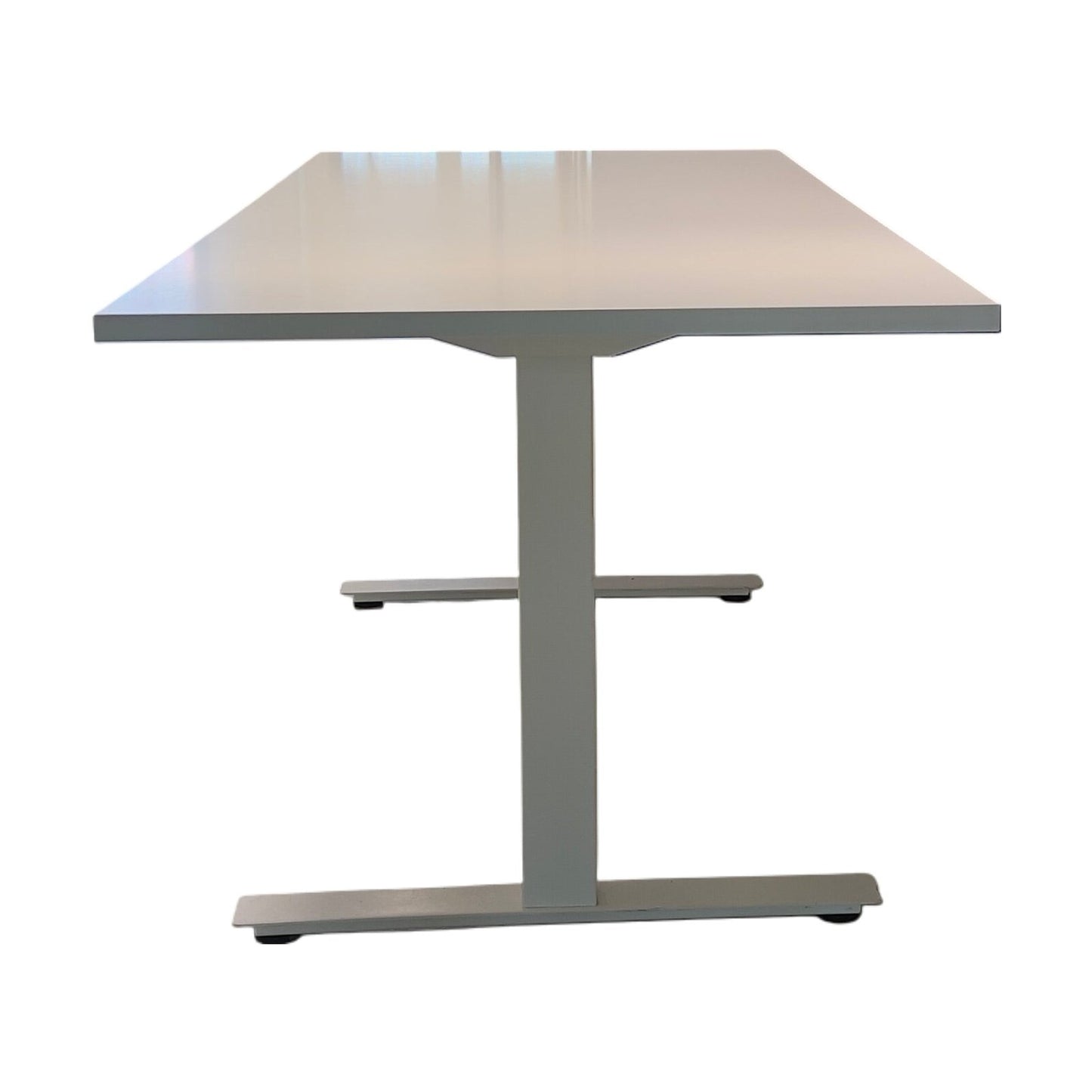 Skrivebord 180x80 cm, helhvit