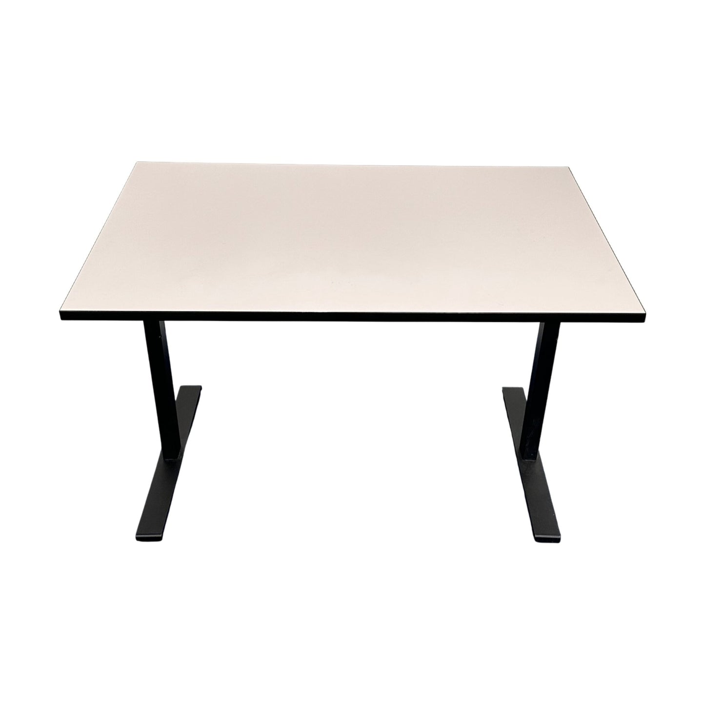 Manuelt hev/senk skrivebord fra Edsbyn, 120x80 cm, hvit