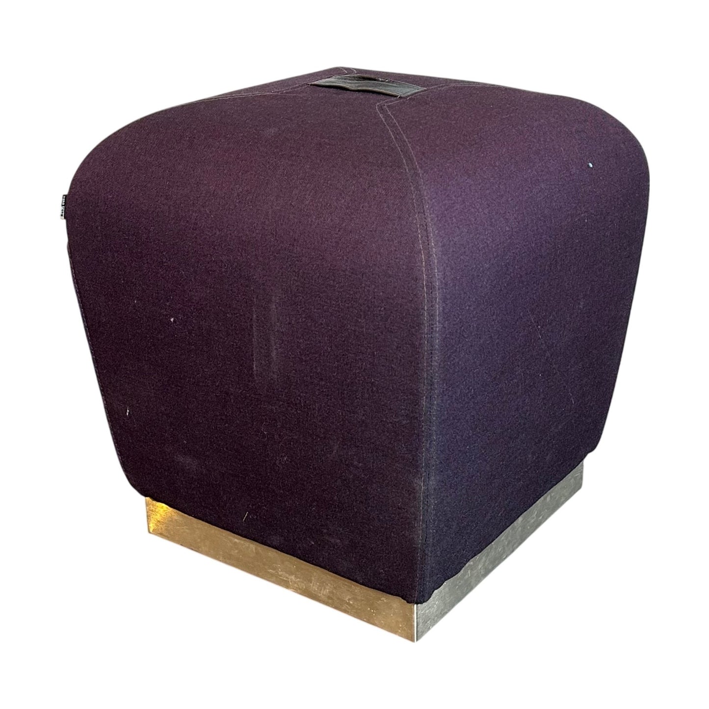 Misto puff fra ForaForm, mørk lilla, 40x40x43 cm