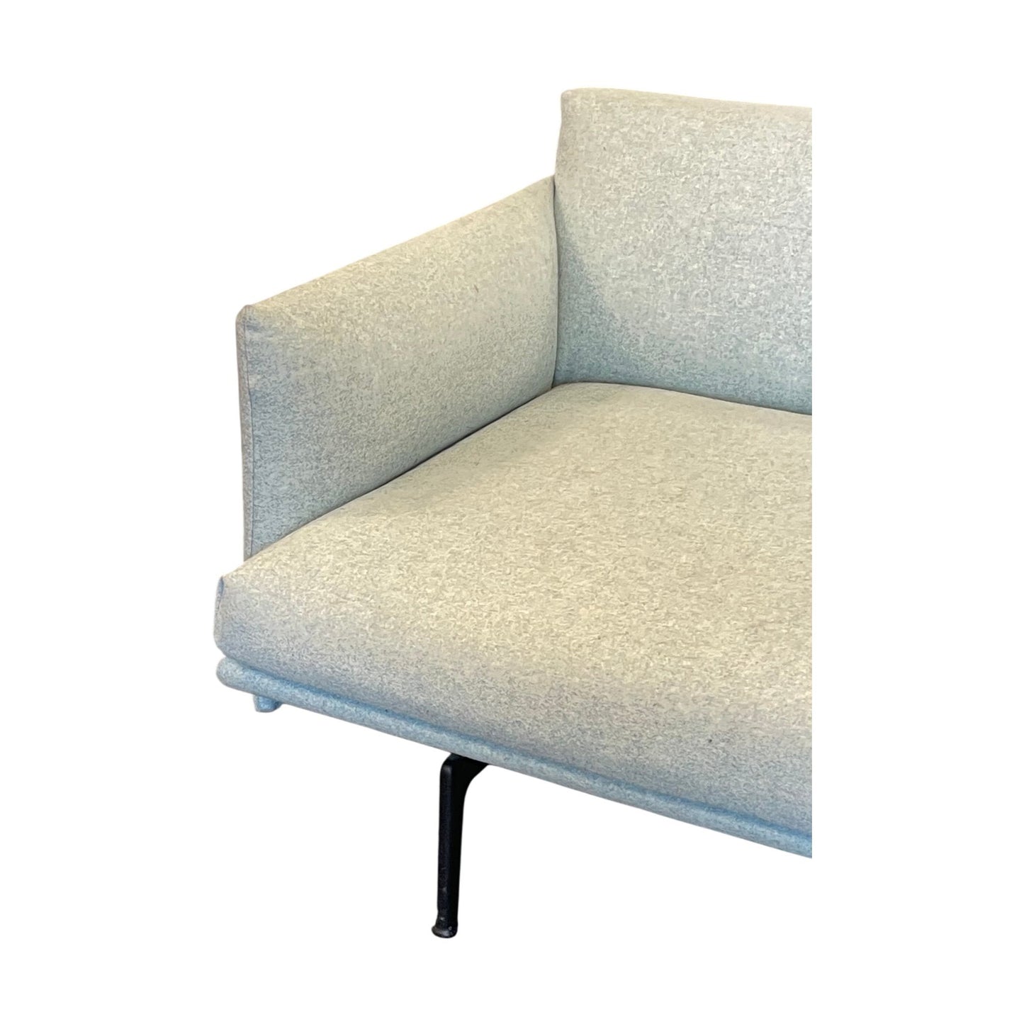 Outline 2-seter sofa fra Muuto i blå
