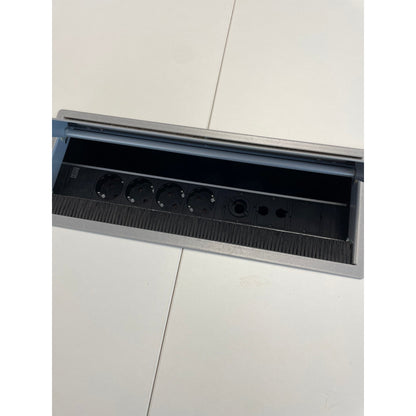 Techo møtebord, hvit laminat, 200x90 cm