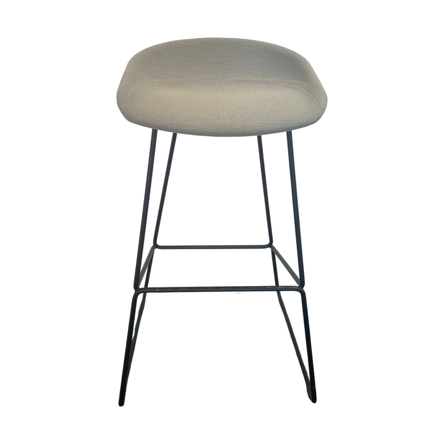 About a stool barstol fra HAY, grå, 76 cm høy