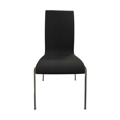 Bella konferansestol fra RBM, svart stoff