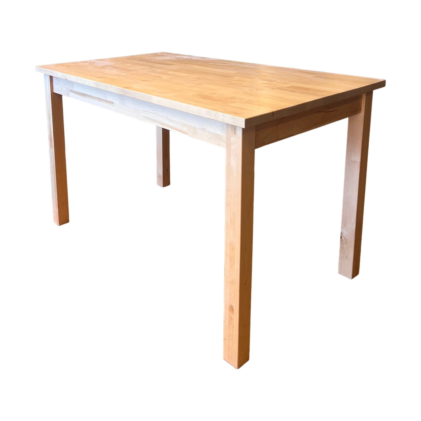 BJÖRKUDDEN spisebord fra IKEA, 120x75 cm, lys tre