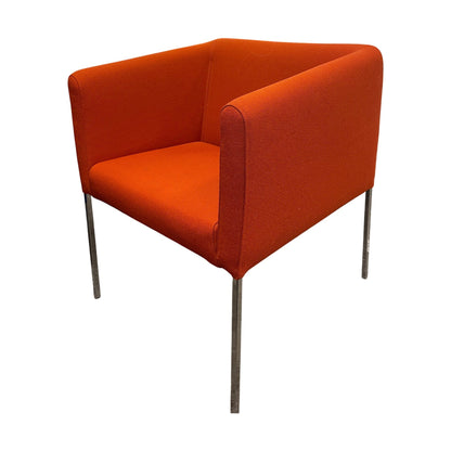 Loungestol fra Skandiform, oransje