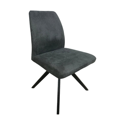 Hjort Knudsen spisestol, mikrofiber, grågrønn