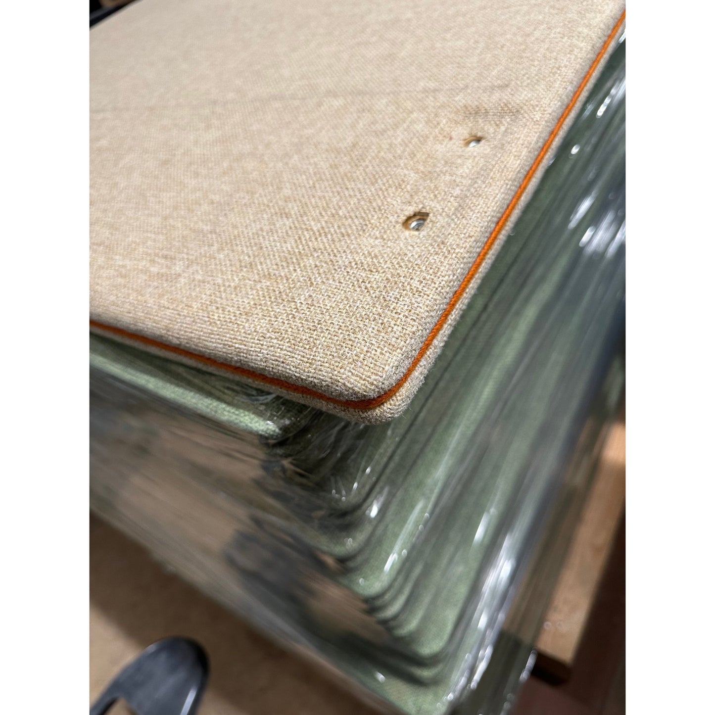 Bordskjerm fra Glimakra of Sweden, 80x65 cm, tekstiltrukket