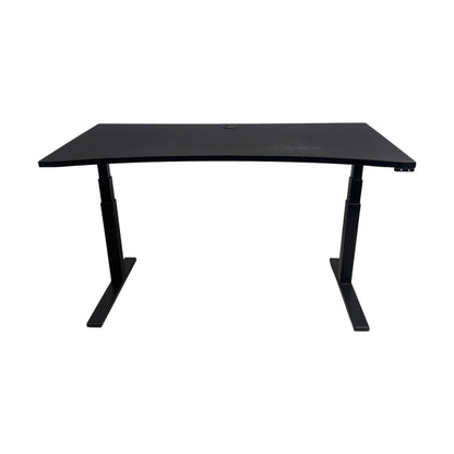 EL hev/senk skrivebord 160x70 cm, svart