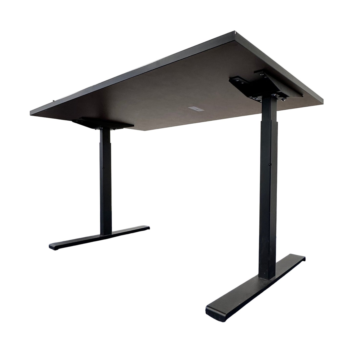Manuelt hev/senk skrivebord fra Edsbyn, 120x80 cm, hvit